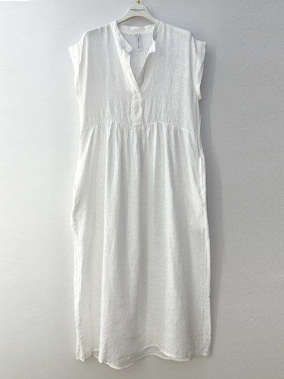 Платье La Fabbrica Del Lino 20341 04 - белый 