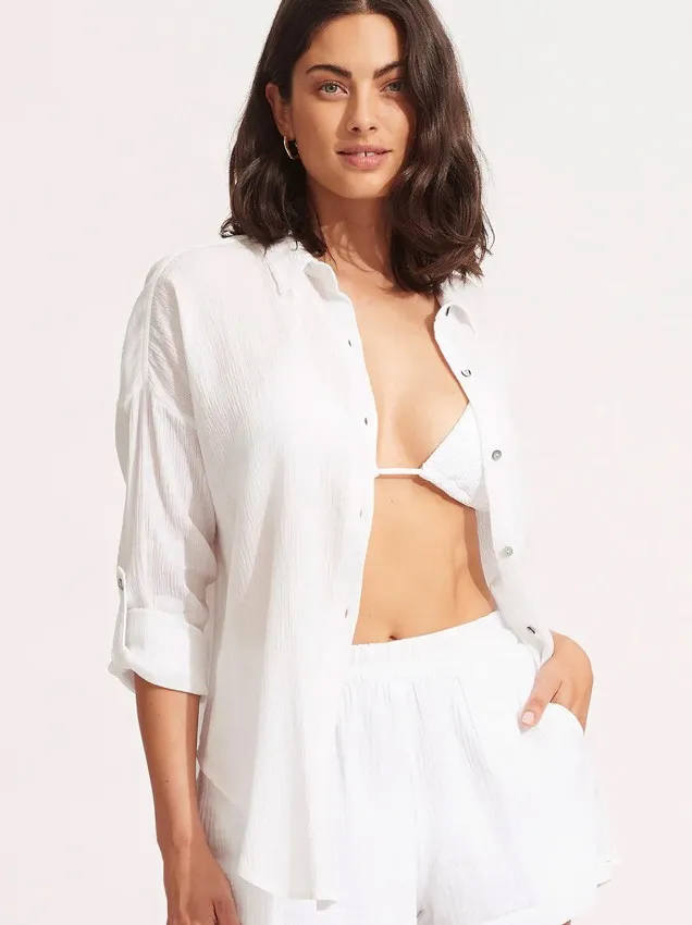 Рубашка Seafolly 54027-TO - белый