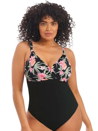 Слитный купальник Elomi Dark Tropics 800145 BLK
