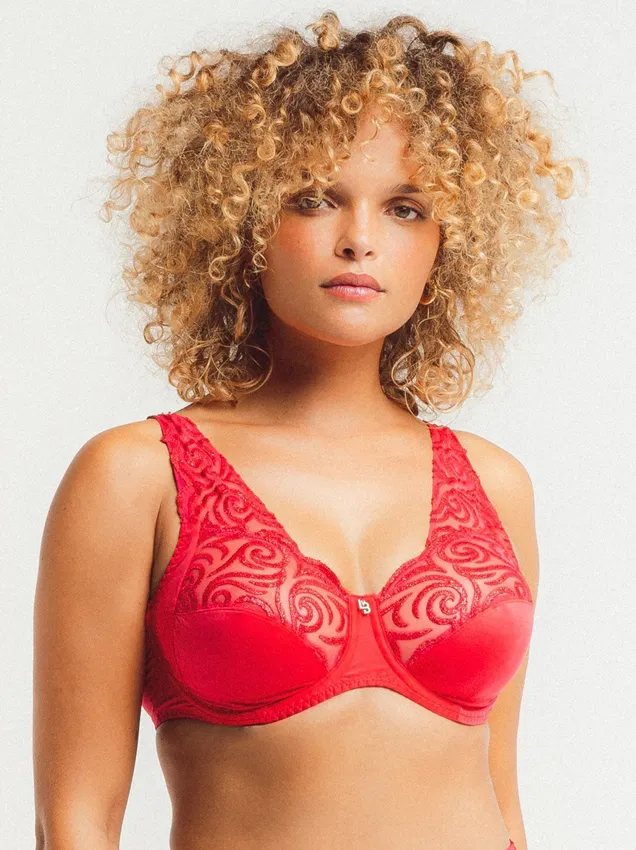 Бюстгальтер Louisa Bracq Tribal 484 01 HBC гибискус