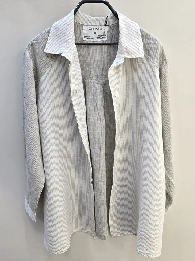 Рубашка с длинным рукавом Grizas в полоску 