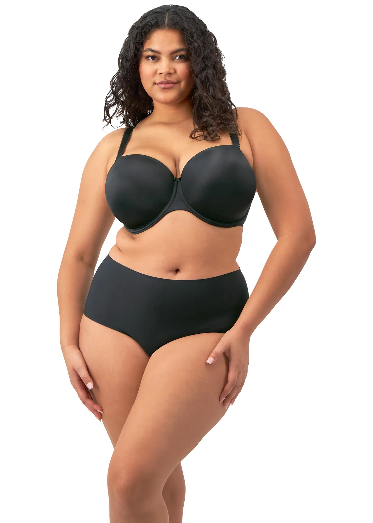Plus size 2XL-3XL трусы Fantasie Смузи 2312 BLK #PRICE# - купить с доставкой по Москве, России, оплата при получении