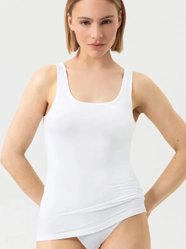 Майка Mey Modal Pure 1110039 1 - белая Майка Mey Modal Pure 1110039 1 - белая