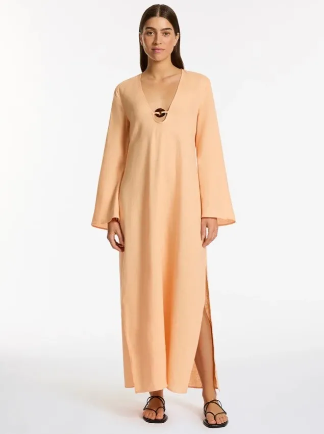 Туника-кафтан Jets Maxi Kaftan Peach j61395 