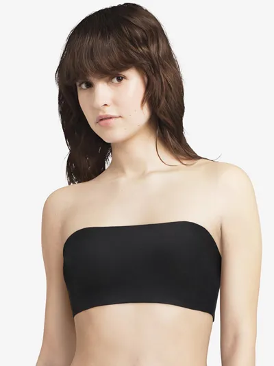 Топ бандо с чашками Chantelle Soft Stretch 16A3 черный