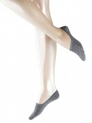 Хлопковые подследники Falke для закрытой обуви серые