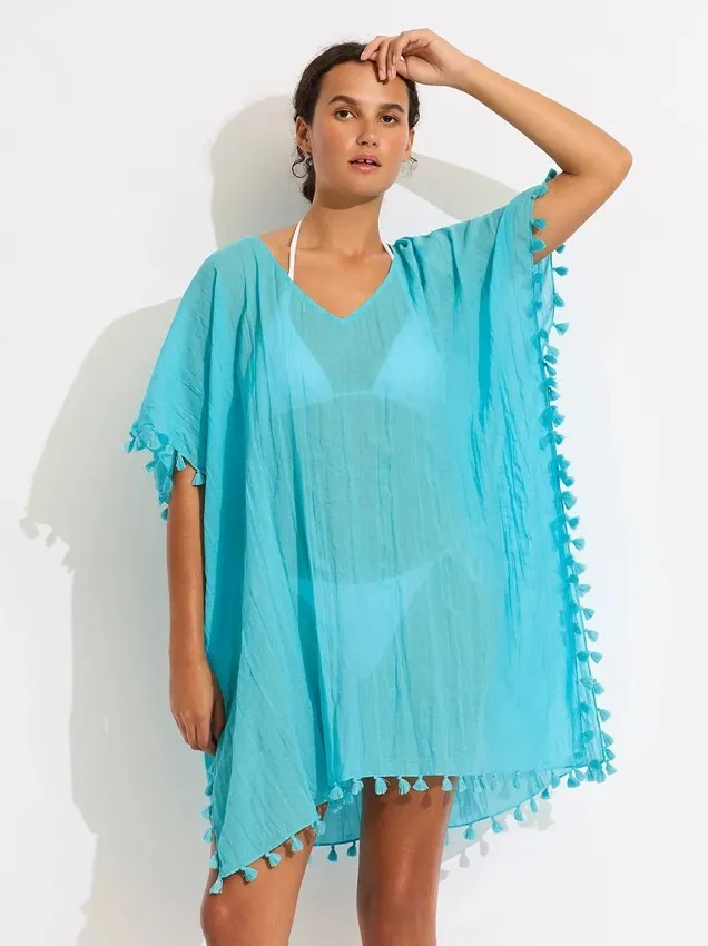 Туника Seafolly Amnesia 52162 - atoll blue