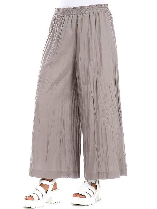 Широкие брюки из жатого хлопка Grizas 3819/1-K34 299 - petite 