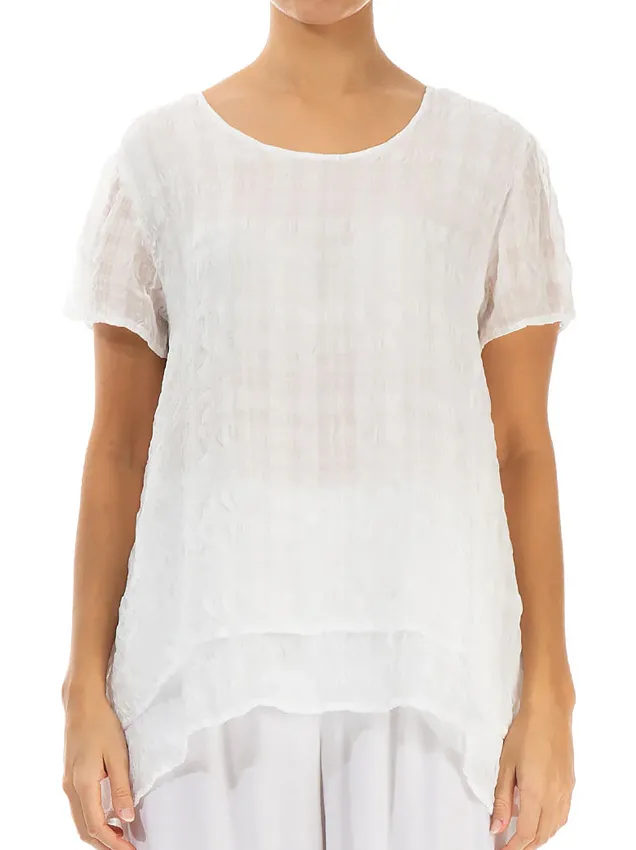 Лёгкая блуза Grizas из 100% шёлка 5571-S19 - 070 