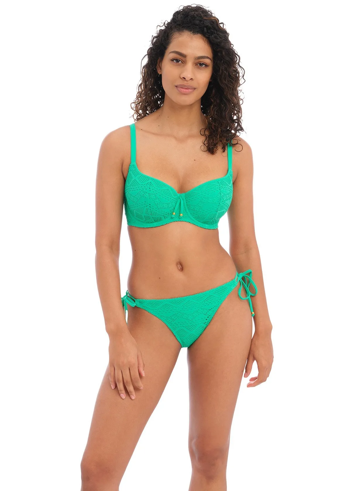 Плавки с завязками Freya Sundance 3975 JAE - нефрит #PRICE# - купить с доставкой по Москве, России, оплата при получении