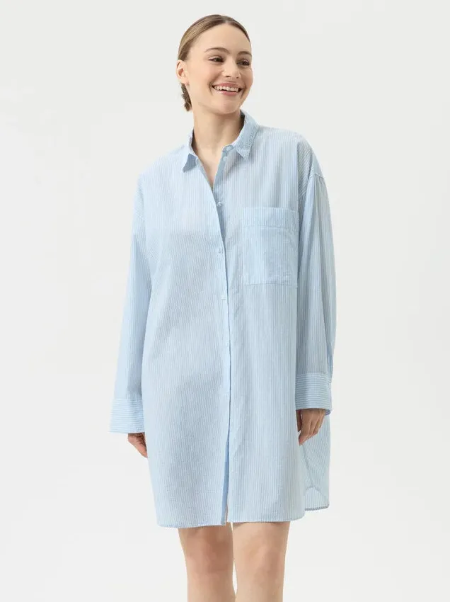 Универсальная хлопковая рубашка Mey 1230100-1717 