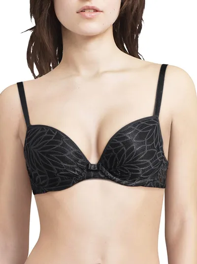 Бюстгальтер пуш ап Passionata Innocent 41D2 011 - черный