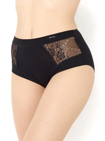 Высокие трусы Janira Charm Cotton 32138 - черный