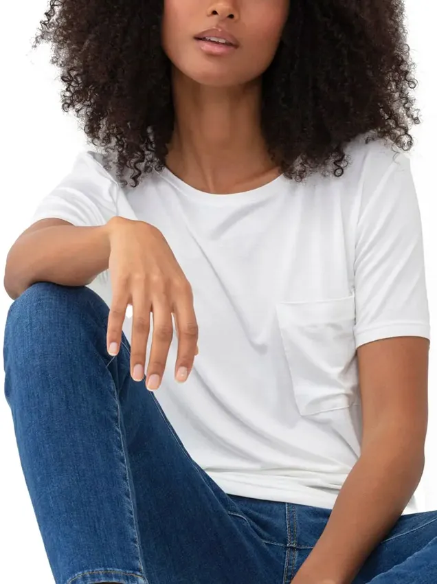 Футболка Mey Elin 16659 - ecru 