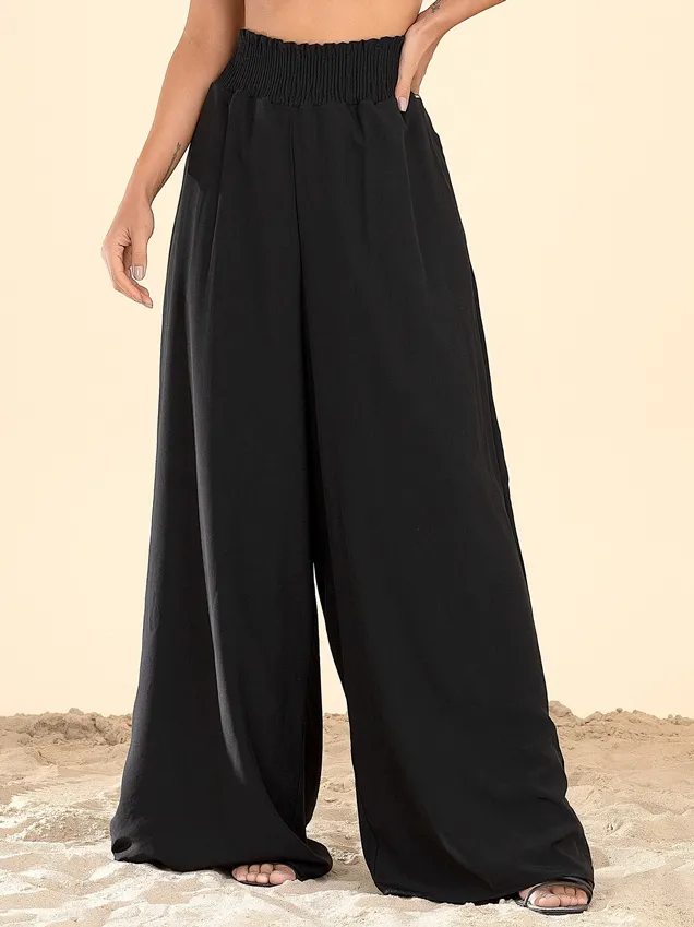 Брюки палаццо Debrisa 4027-02 - чёрный 