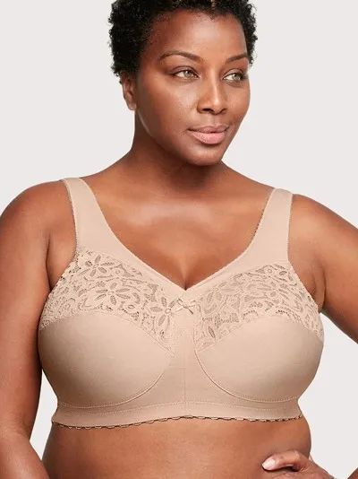 Glamorise бюстгальтер без косточек GI1001 - кофе