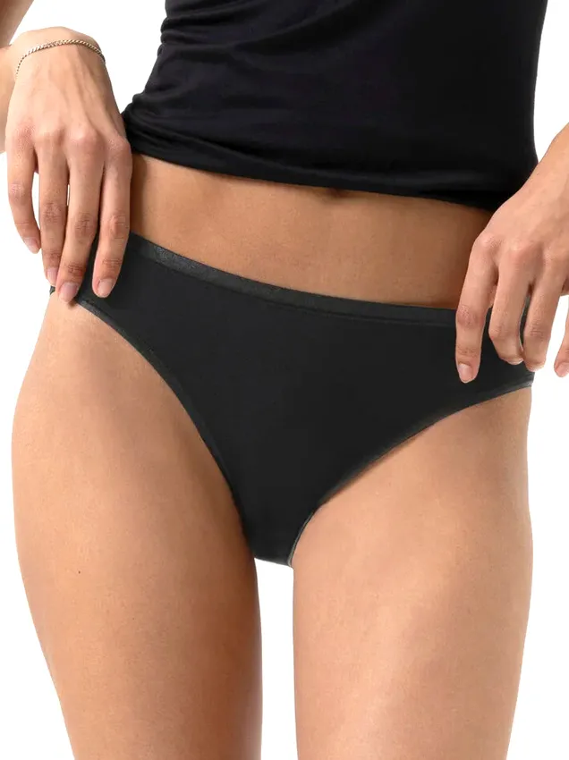 Трусы классика Mey Modal Pure 1120038 3 - чёрные Трусы классика Mey Modal Pure 1120038 3 - чёрные