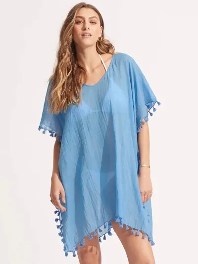 Туника Seafolly Amnesia 52162 - azure