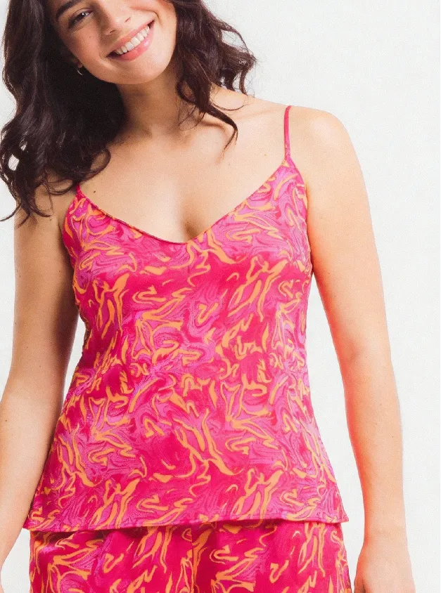 Топ Louisa Bracq Vortex 497 86 фуксия FCA 