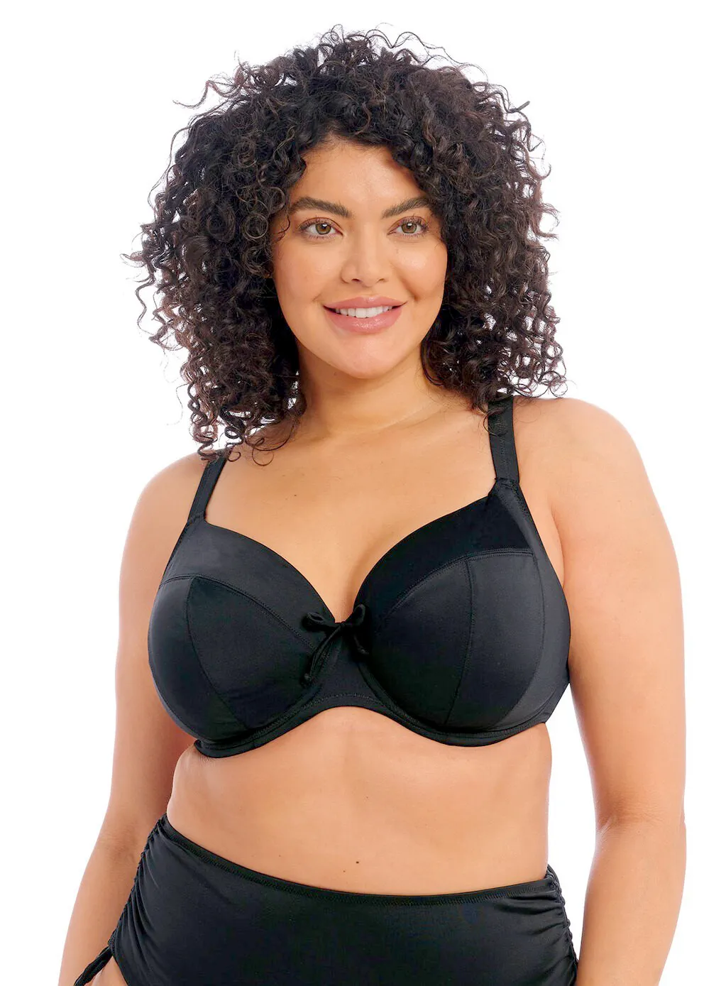 Elomi Plain Sailing  верх купальника 7284 BLK #PRICE# - купить с доставкой по Москве, России, оплата при получении