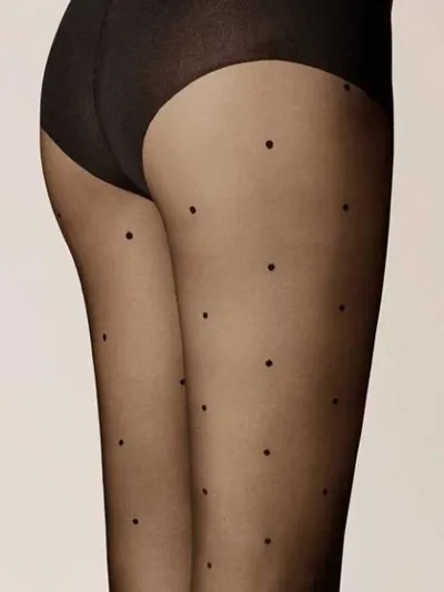 Колготки Kunert Classic Dots 110373710 - 0500 black
