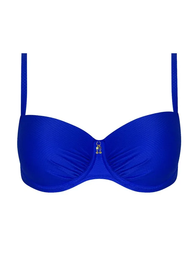 Топ с плотной чашкой Antigel Lise Charmel La Vogueuse FBB4007 bleu tonic
