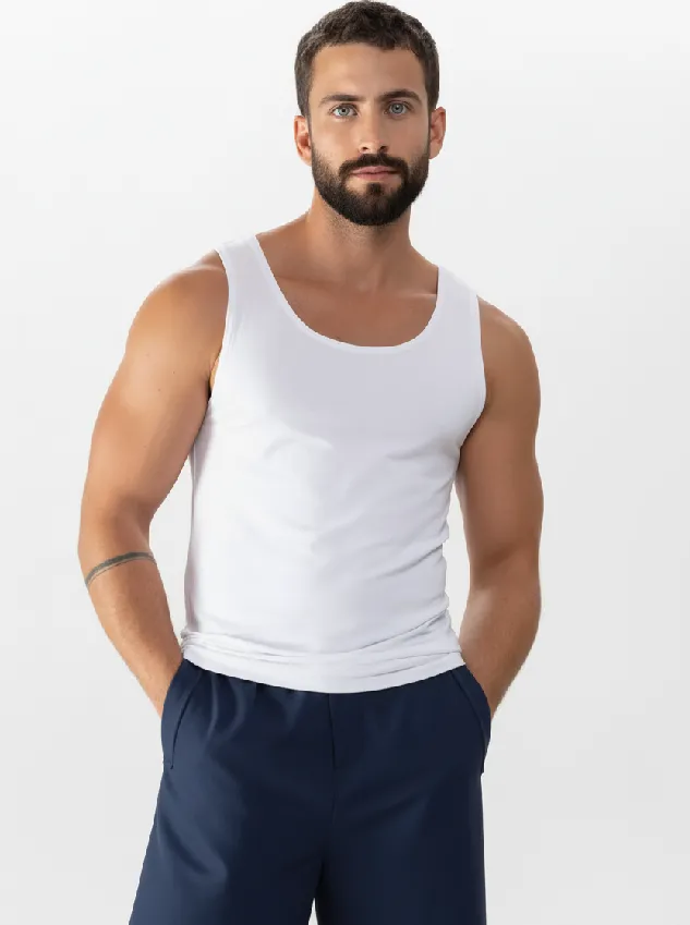 Мужская майка Mey Superior Modal 34065 101 - белая