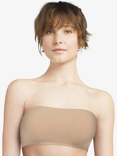 Топ бандо с чашками Chantelle Soft Stretch 16A3 телесный