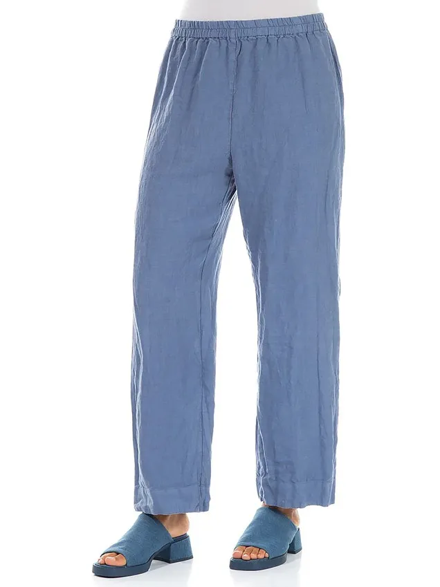 Брюки из умягченного льна Grizas 3813/1-L532 604 - petite 