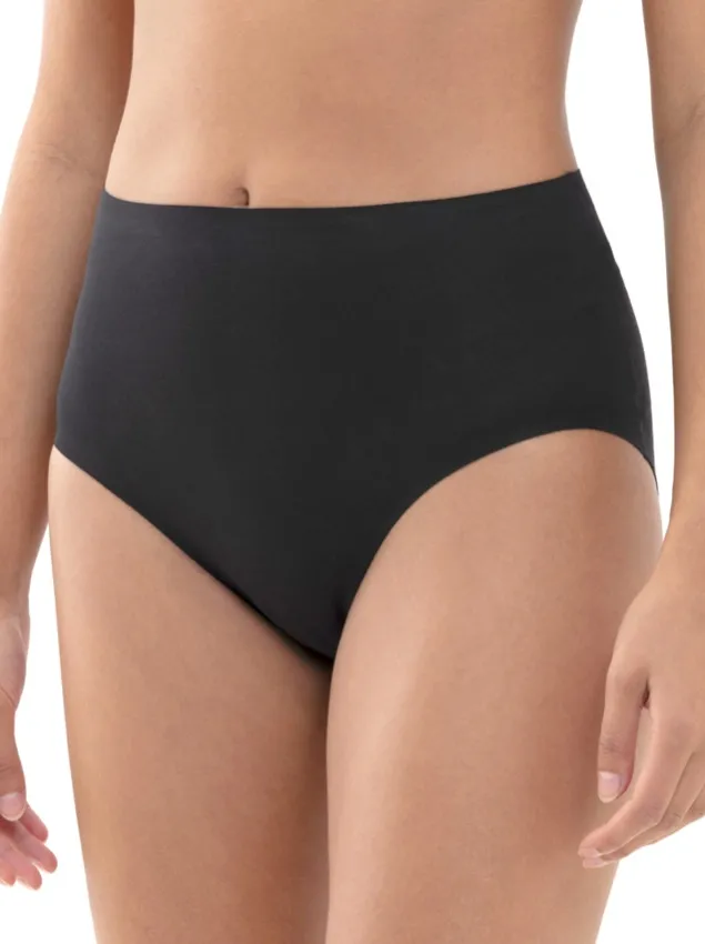 Высокие трусы Mey Natural Second Me 79528 3 чёрные Высокие трусы Mey Natural Second Me 79528 3 чёрные