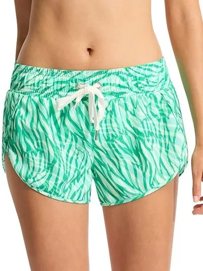 Шорты Seafolly Animal Instinct 60295-076 - aruba blue