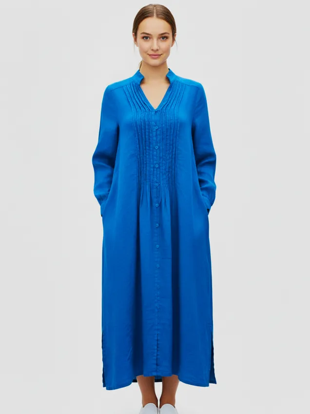 Роскошное льняное платье-рубашка Grizas 91876-L400 619 