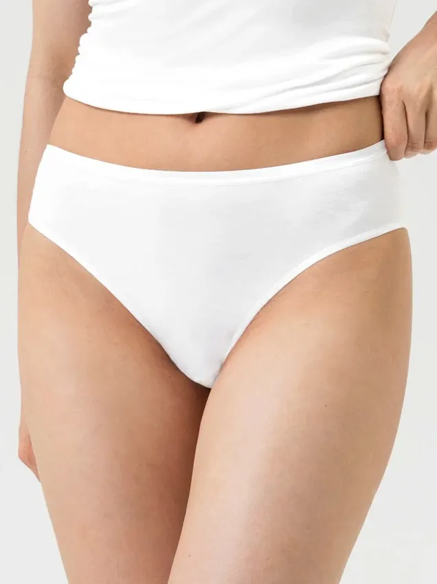 Трусы слип Mey Modal Pure 1120039 1 - белые Трусы слип Mey Modal Pure 1120039 1 - белые