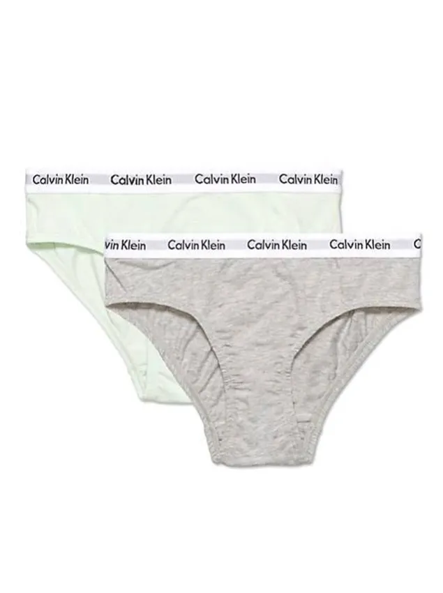 Трусики классические для девочек Calvin Klein 022 - упаковка 2 шт Трусики классические для девочек Calvin Klein 022 - упаковка 2 шт