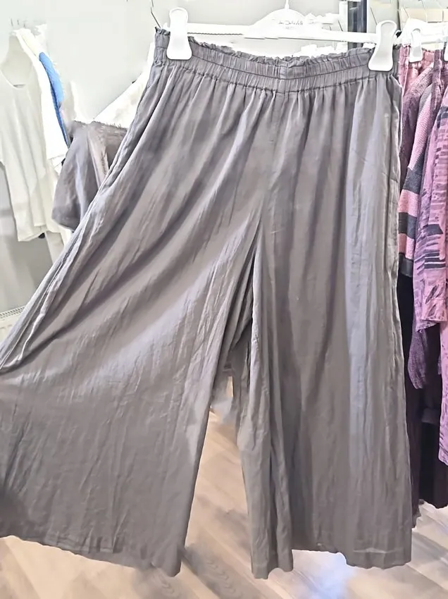 Широкие брюки из жатого хлопка Grizas 3819/1-K34 299 - petite 