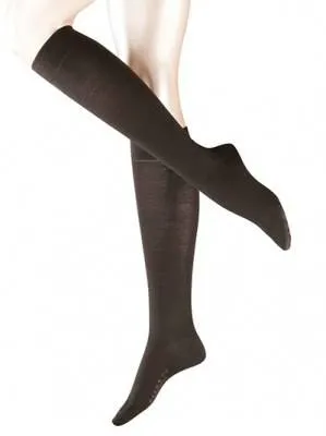 Женские гольфы Falke Soft Merino коричневые