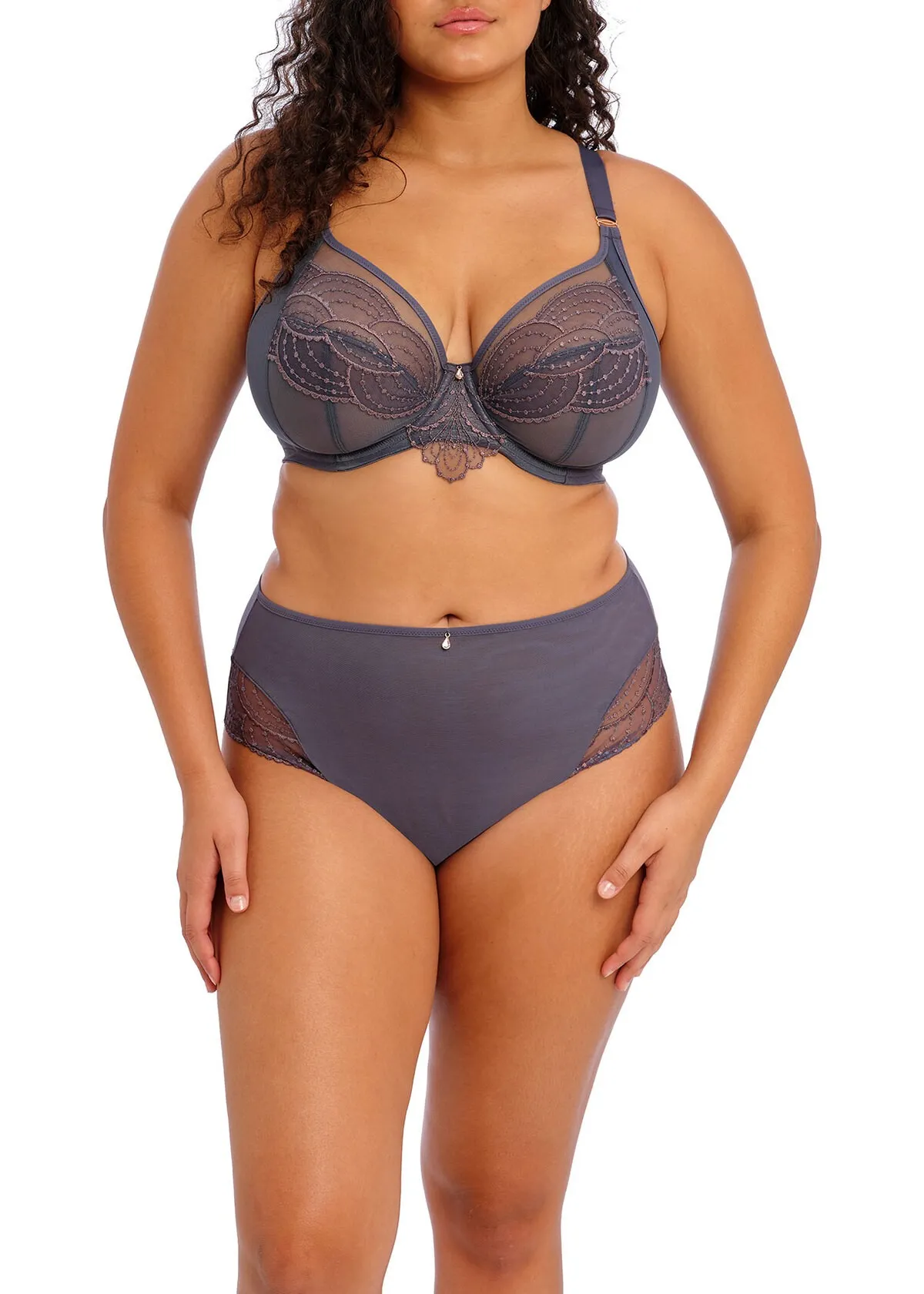 Высокие трусы Elomi Priya 4555 - STM #PRICE# - купить с доставкой по Москве, России, оплата при получении