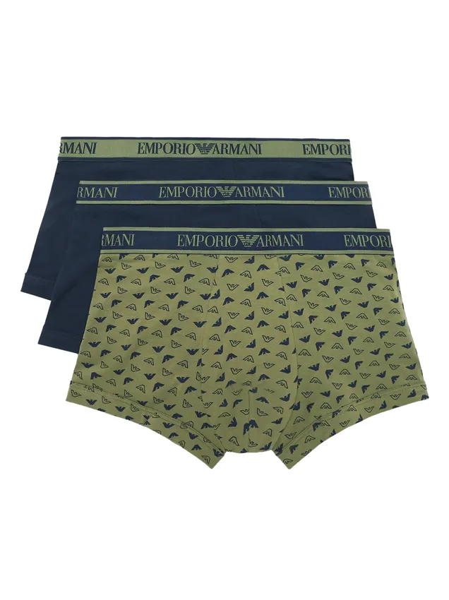 Emporio Armani трусы мужские боксеры - 3 штуки 75436