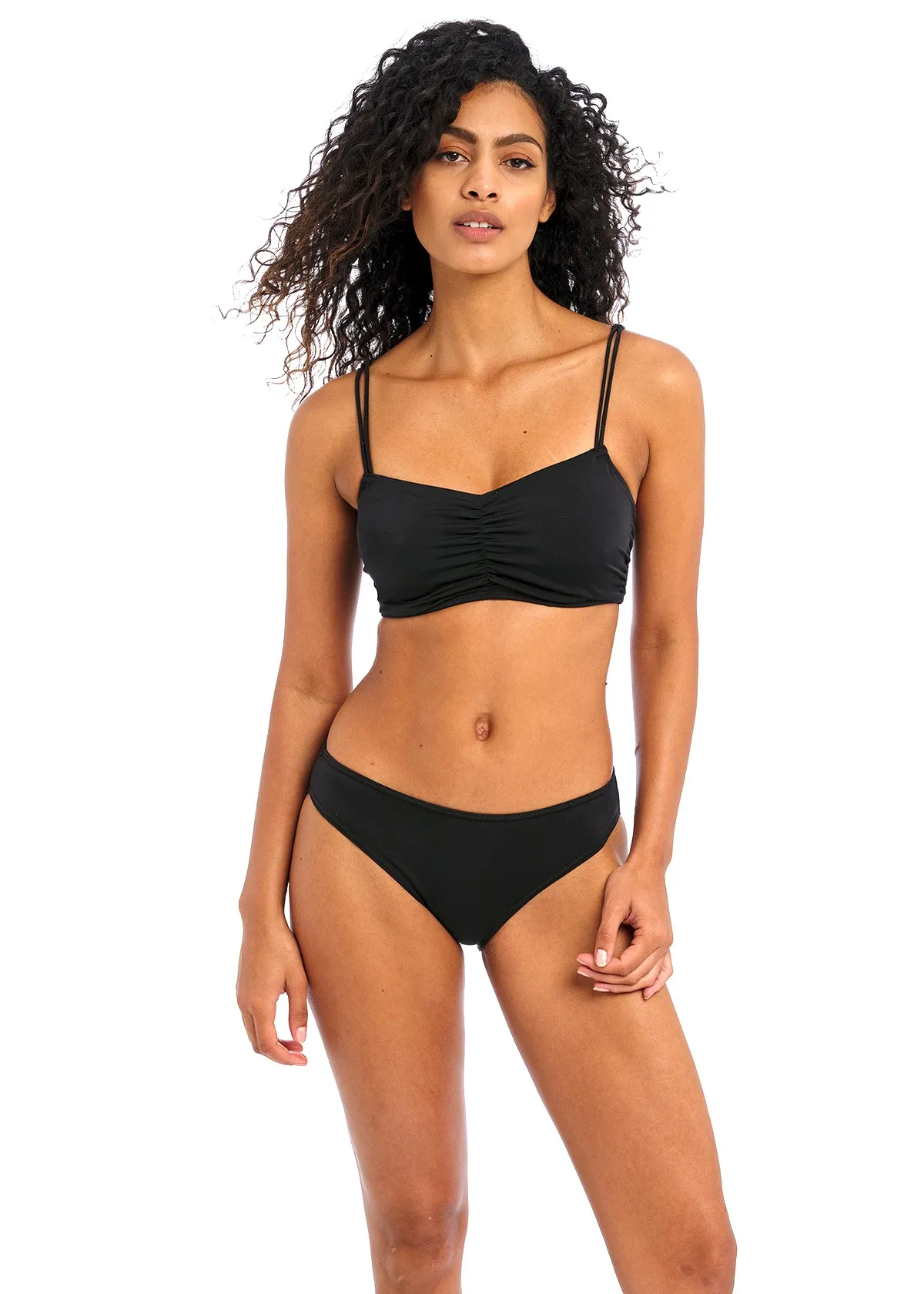 Классические плавки Freya Jewel Cove 7234 PLK - чёрные #PRICE# - купить с доставкой по Москве, России, оплата при получении