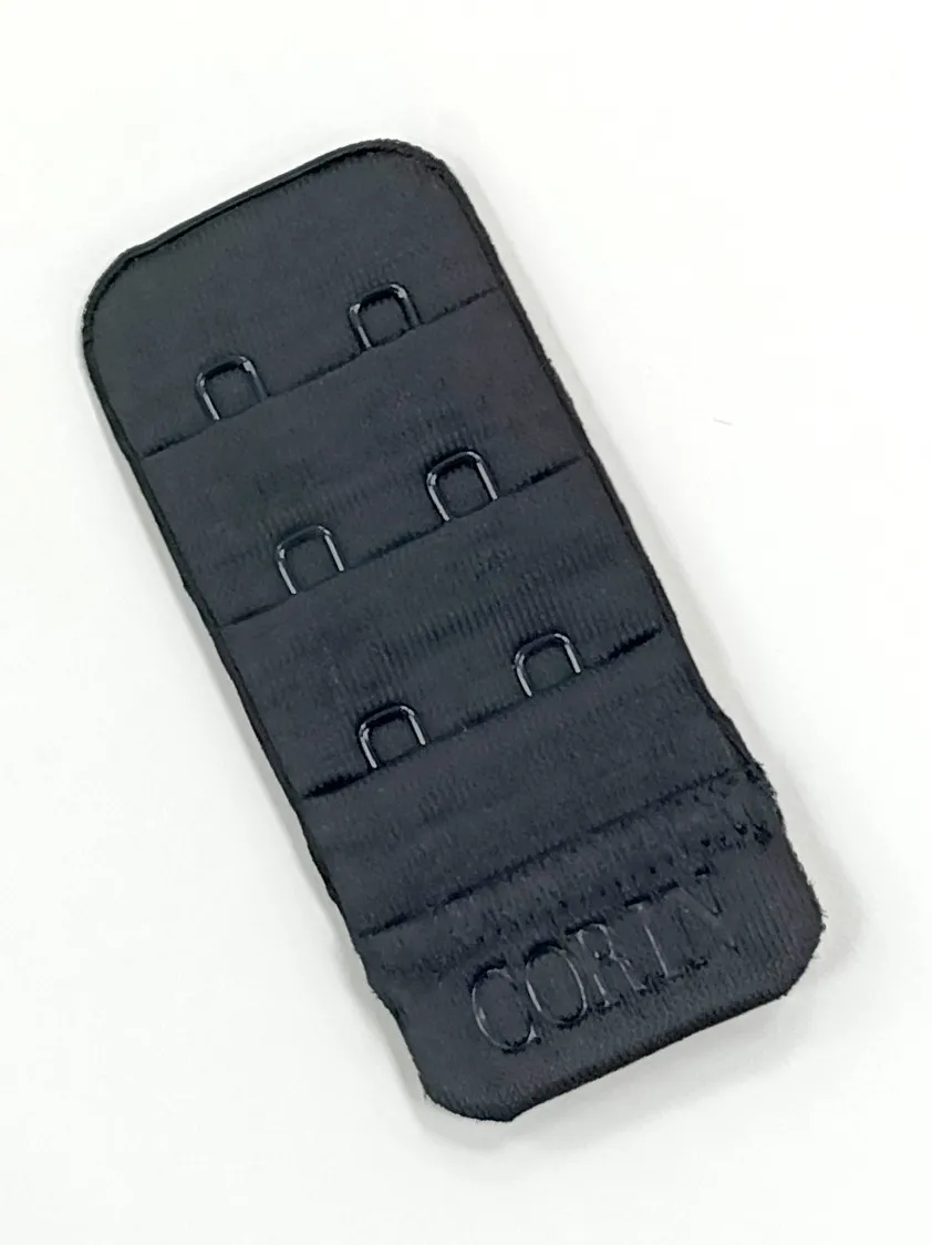 Расширитель для бюстгальтера 2 крючка w-00-pr-30 - чёрный - 1 шт #PRICE# - купить с доставкой по Москве, России, оплата при получении