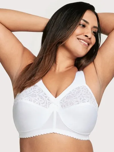Glamorise бюстгальтер без косточек GI1001 - белый