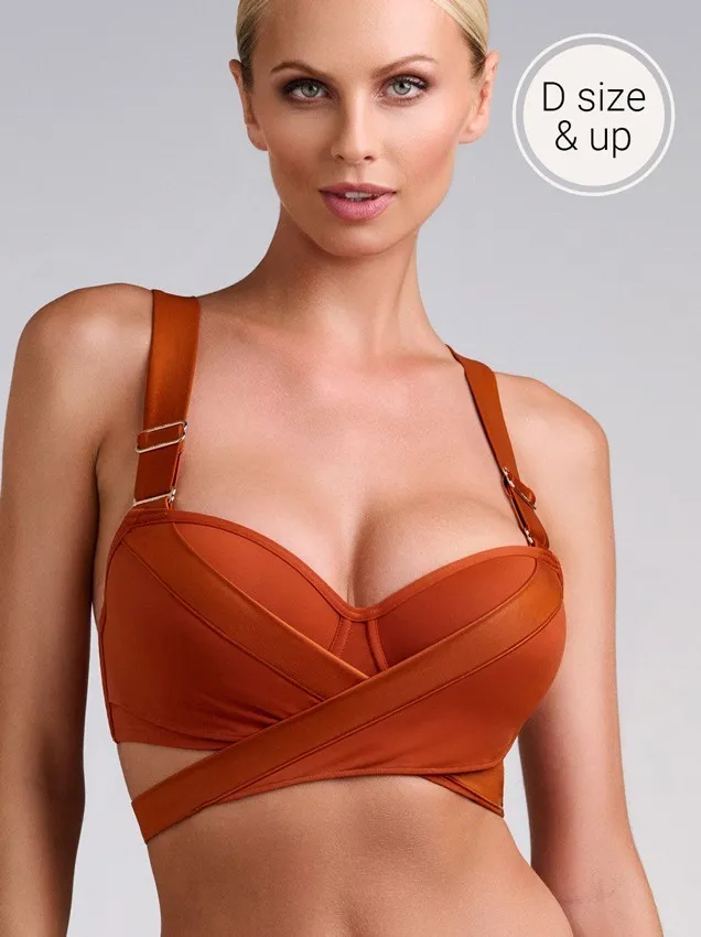 Верх купальника Marlies Dekkers Cache Coeur 363501 orange