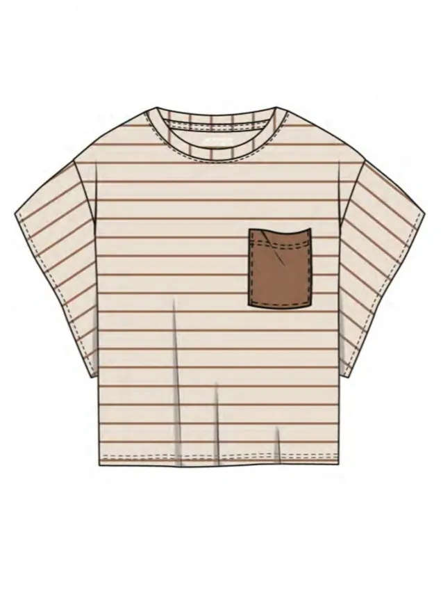 Женская футболка Jockey 8602242 W01 - крем/бисквит 