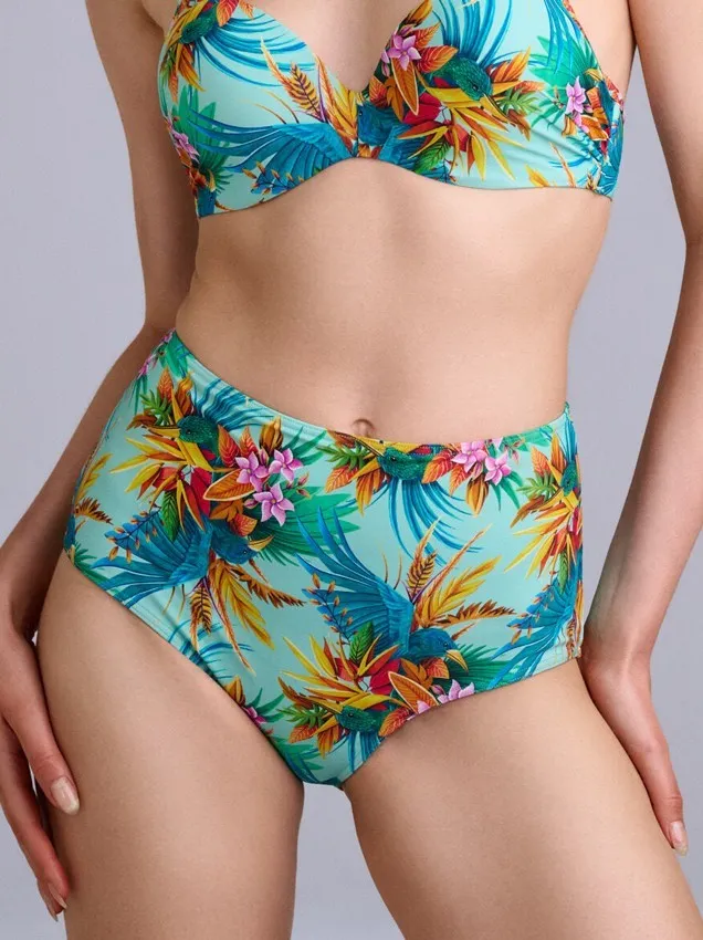 Высокие плавки Marlies Dekkers Hula Haka 37204 aqua sky
