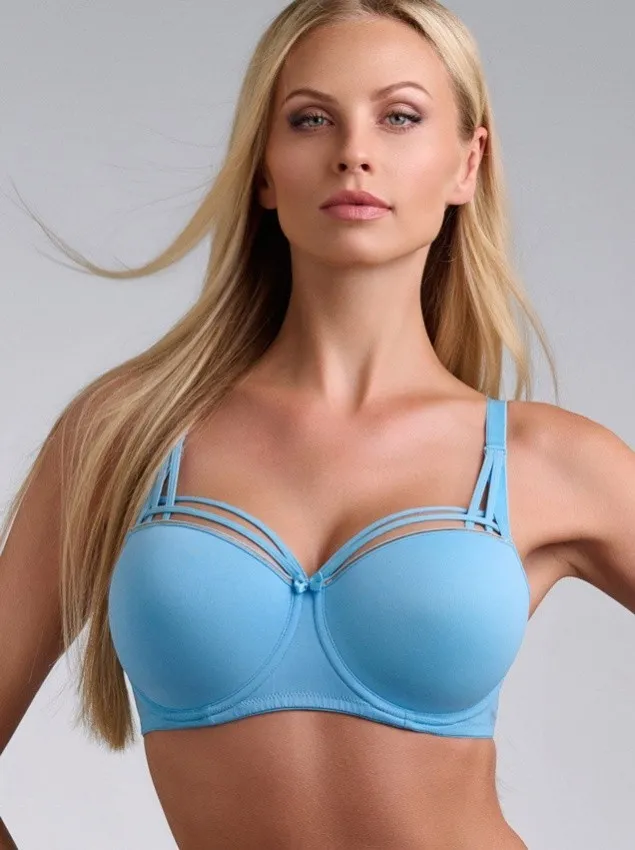 Бюстгальтер Marlies Dekkers Dame de Paris 368101 Балтика / золото