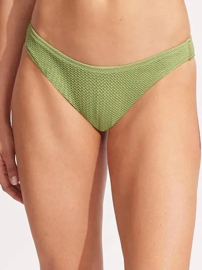 Классические плавки Seafolly Sea Dive 40473-861 - green tea