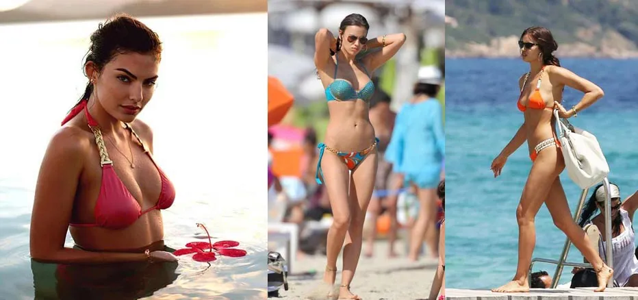 Алиса Миллер и Ирина Шейк в купальниках Beach Bunny