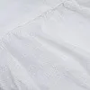 Платье Тринити умягченный лен - белое