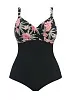Слитный купальник Elomi Dark Tropics 800145 BLK