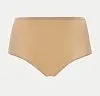 Бесшовные высокие трусы Chantelle Soft stretch 2647 на 44-50 размер - телесные